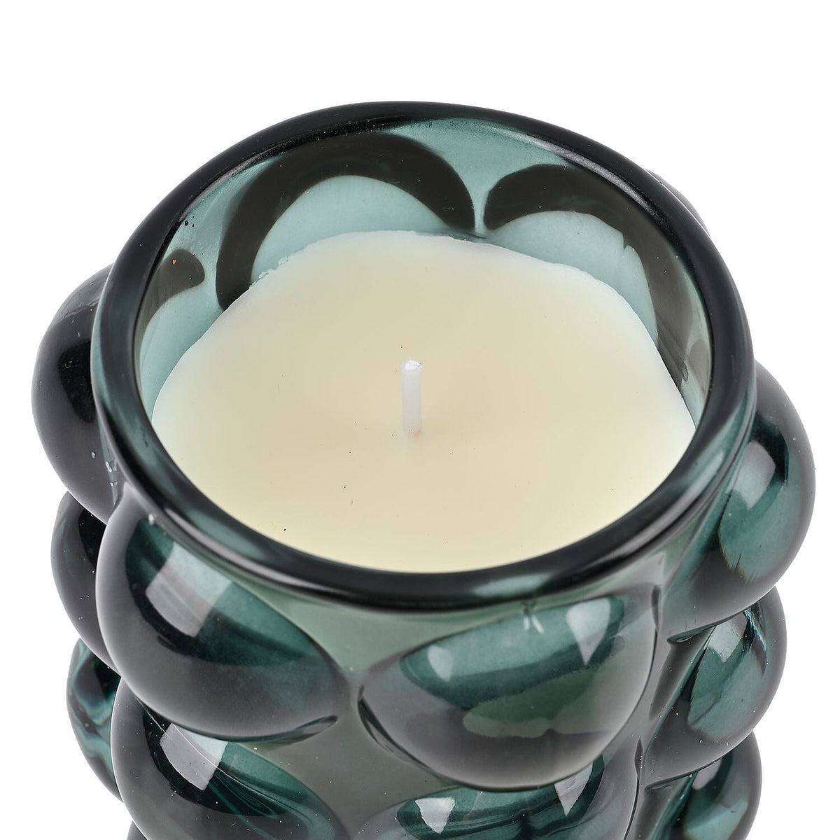 The 5th Season Coloured Glass Aromatherapy Scented Wax Candle (Vanilla) - Green 7601269 3