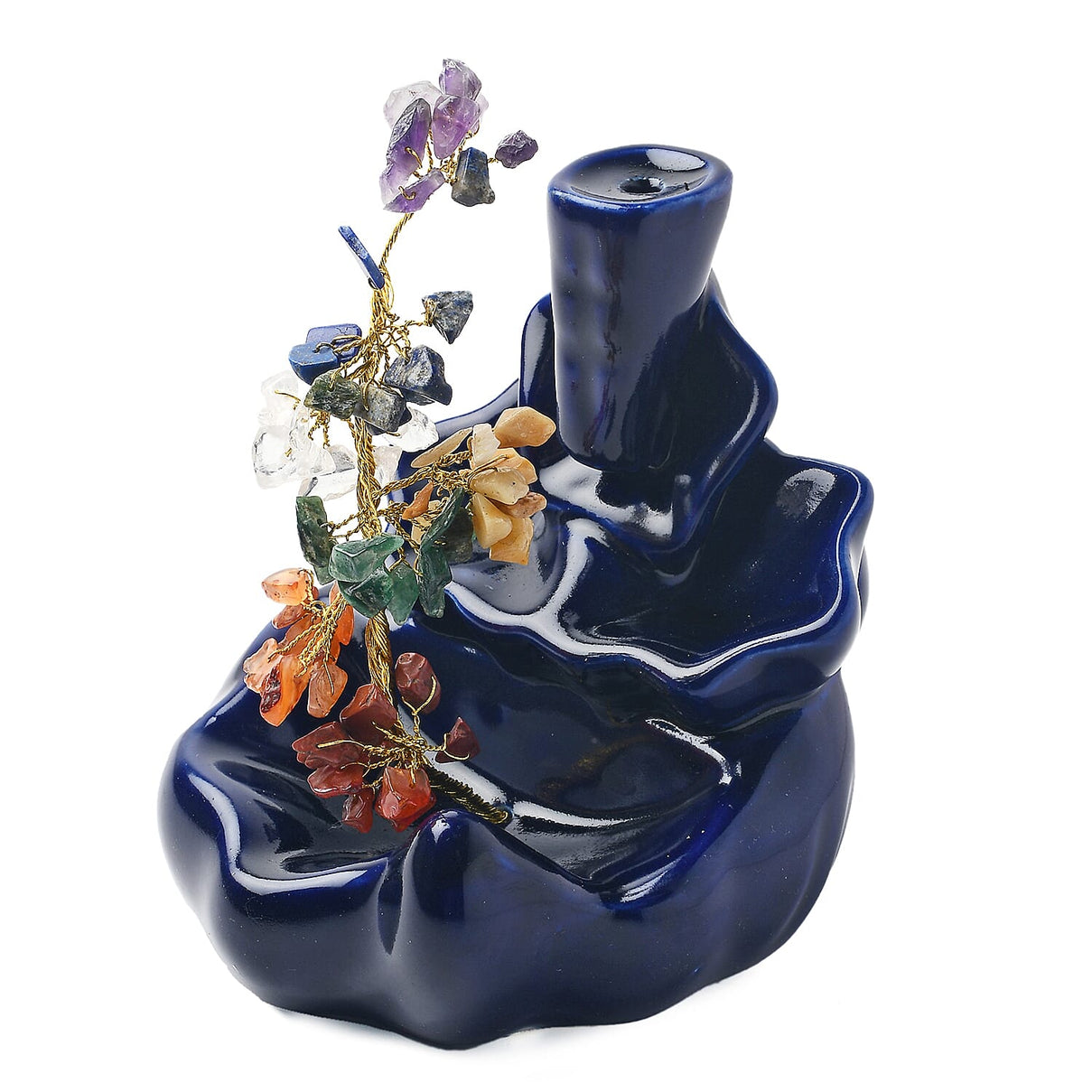 Ceramic Waterfall Incense Burner 7601447 5