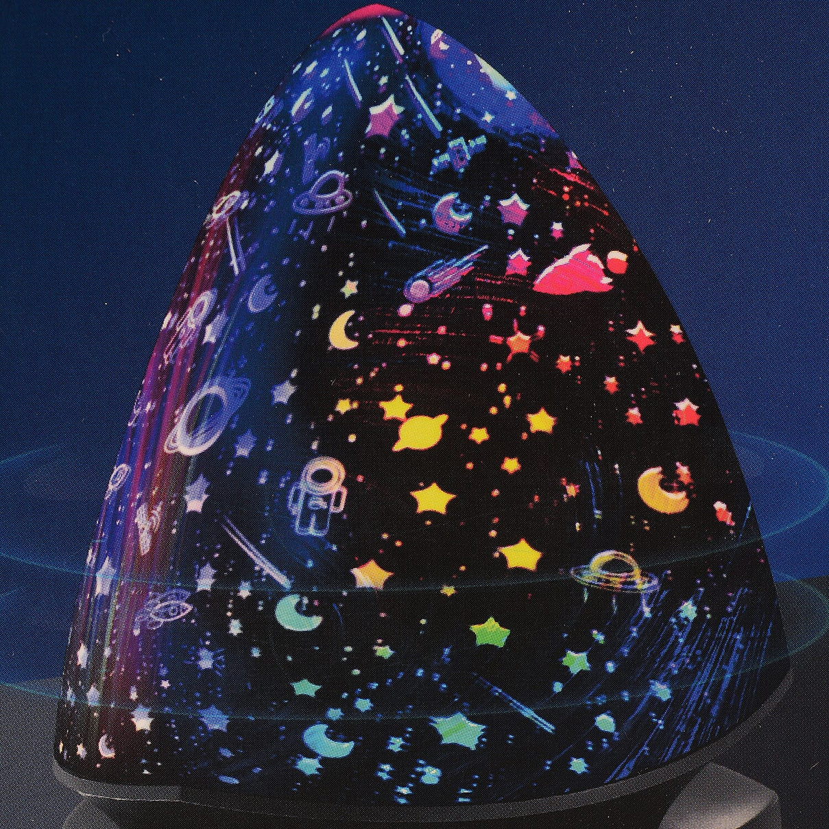 Night Projector Lamp for Kids With 360 Degree Rotation Function - Black - (16x16x12 cm) 7603711 1