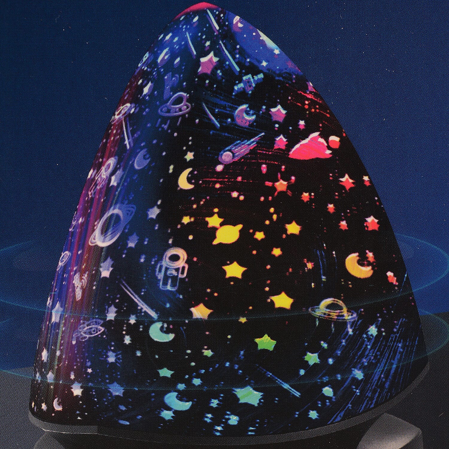 Night Projector Lamp for Kids With 360 Degree Rotation Function - Black - (16x16x12 cm) 7603711 1