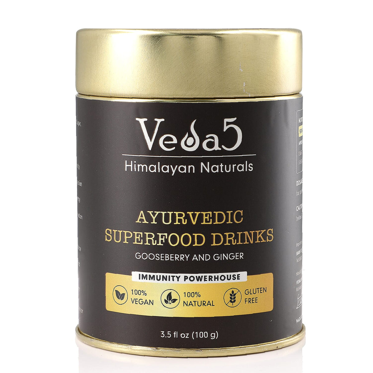Veda 5 Amla - Ginger Supplements - 100 Gms 7607030 5