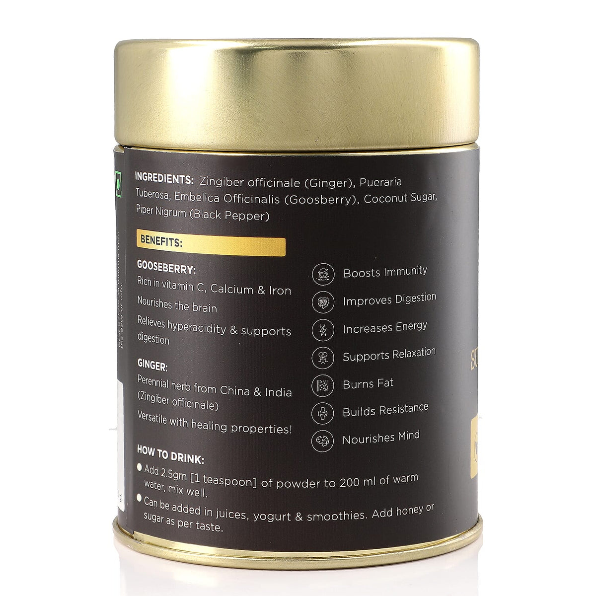 Veda 5 Amla - Ginger Supplements - 100 Gms 7607030 6