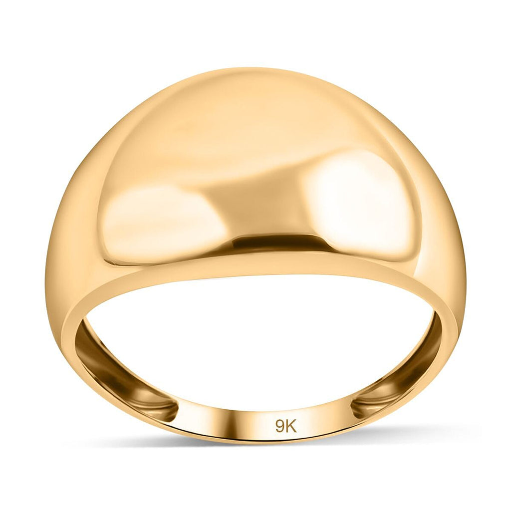 Close Out - 9K Yellow Gold Dome Ring