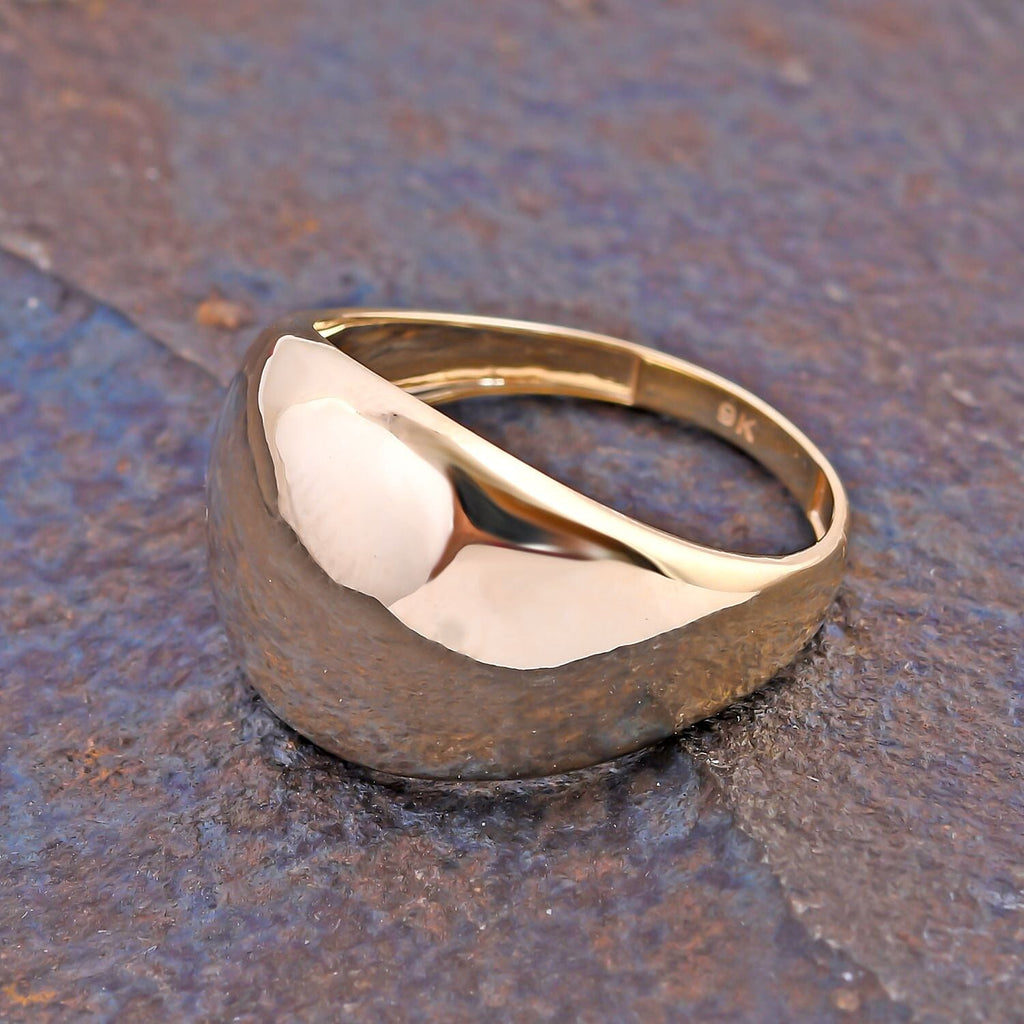 Close Out - 9K Yellow Gold Dome Ring