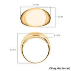 Close Out - 9K Yellow Gold Dome Ring