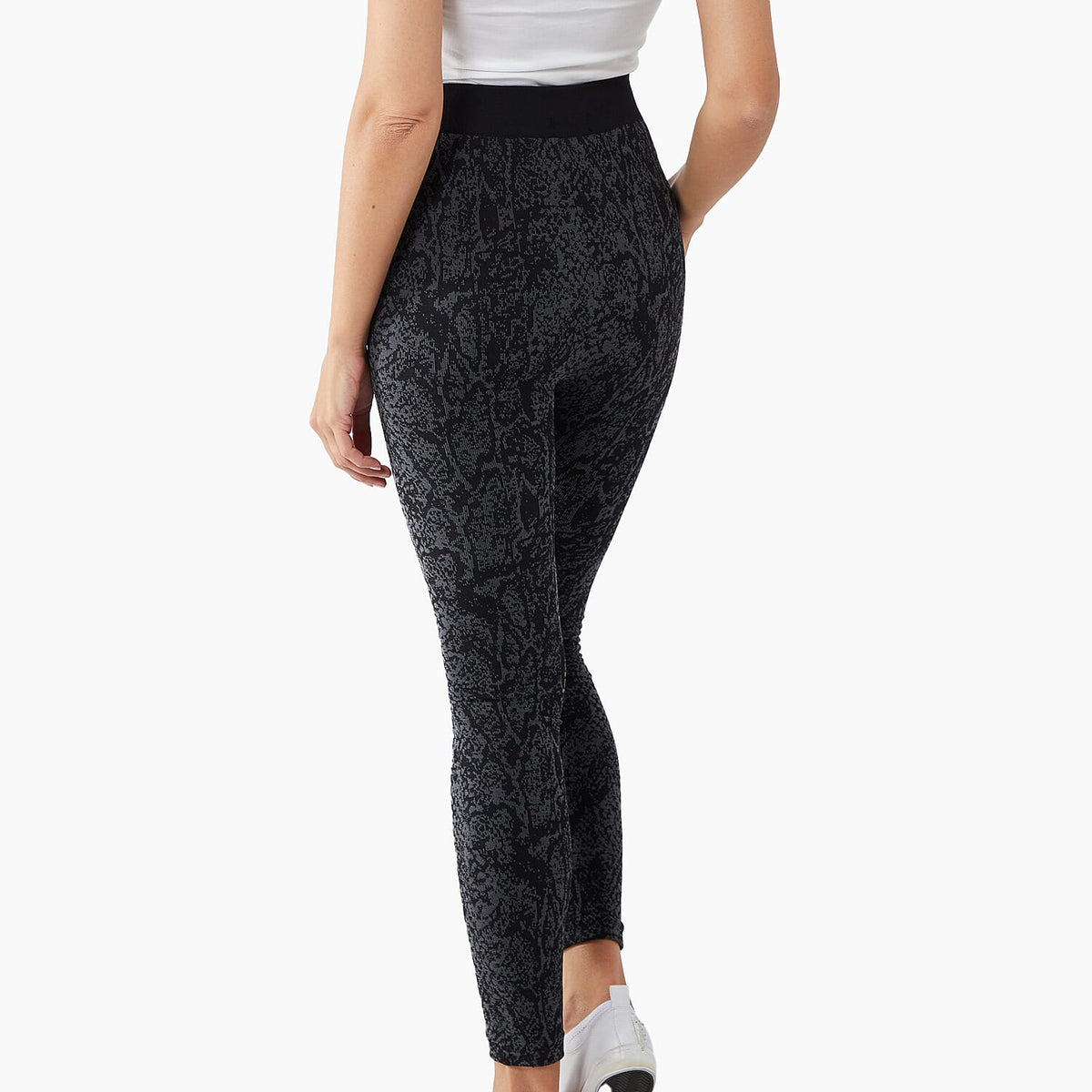 Nova Of London Fleece Lined Leggings Leggings (One Size 8-20) - Black 7616092 1
