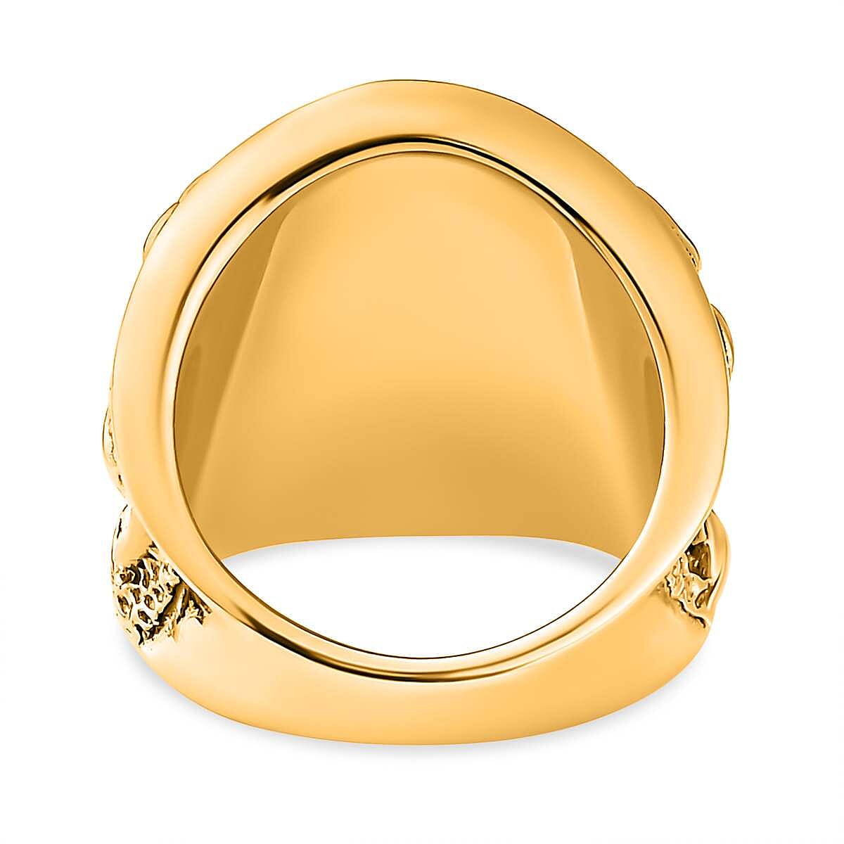 Leaf Vine Ring in 18K Vermeil Yellow Gold Plated Sterling Silver 7617746 4