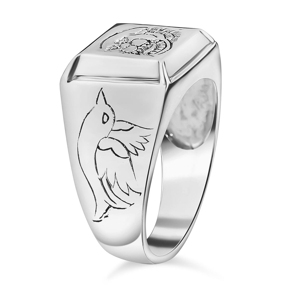 Royal Bali Collection - Sterling Silver Signet Ring 7620569 3