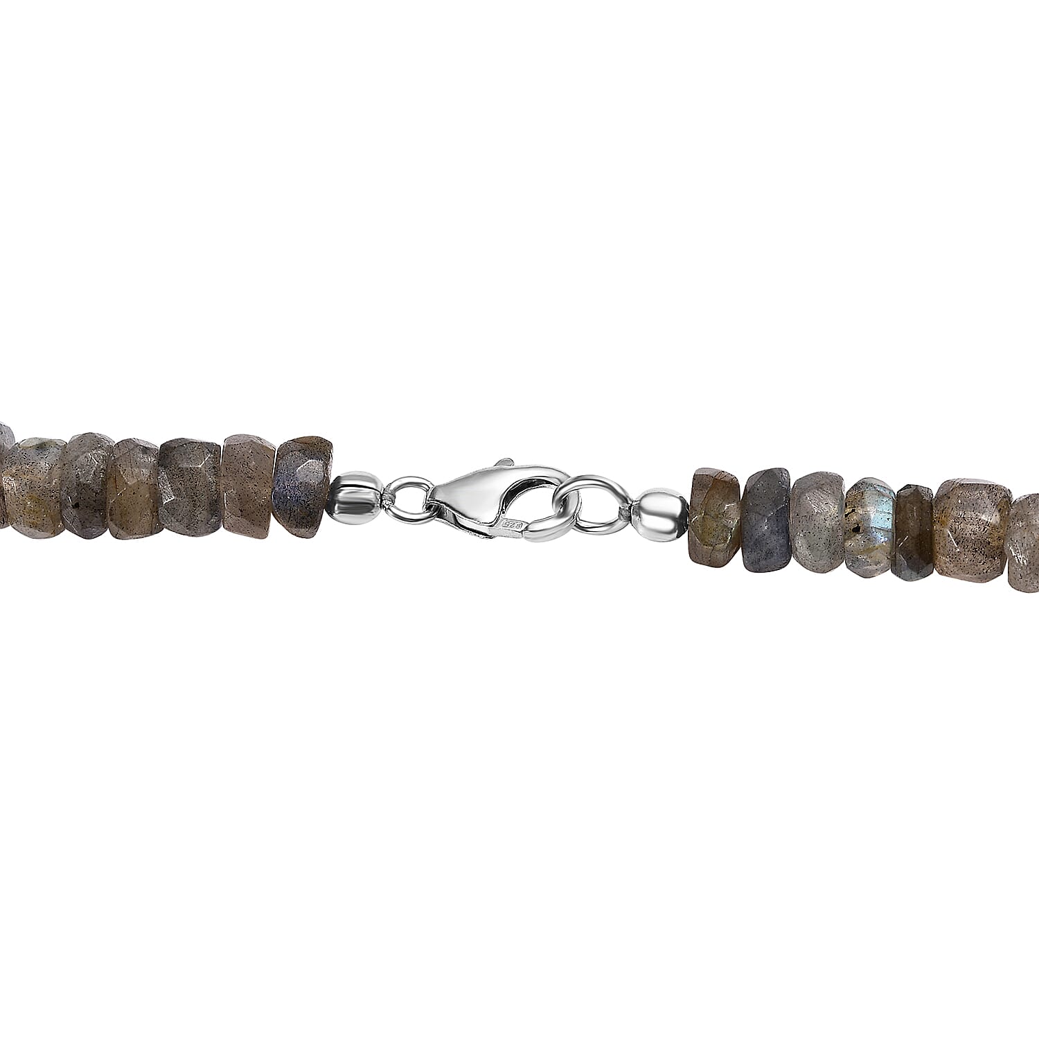 Labradorite Beads Necklace (Size - 30) Sterling Silver 600.00 ct 600.000 Ct. 7627212 4