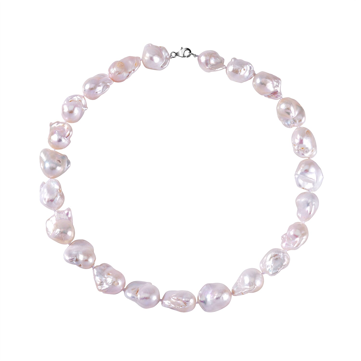Limited Edition Rhapsody 950 Platinum AAAA Baroque Pearl Necklace (Size 20) 7627232 0