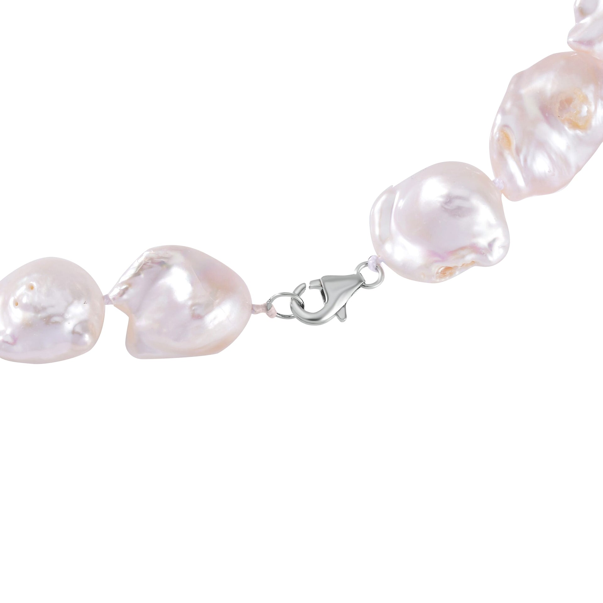 Limited Edition Rhapsody 950 Platinum AAAA Baroque Pearl Necklace (Size 20) 7627232 4