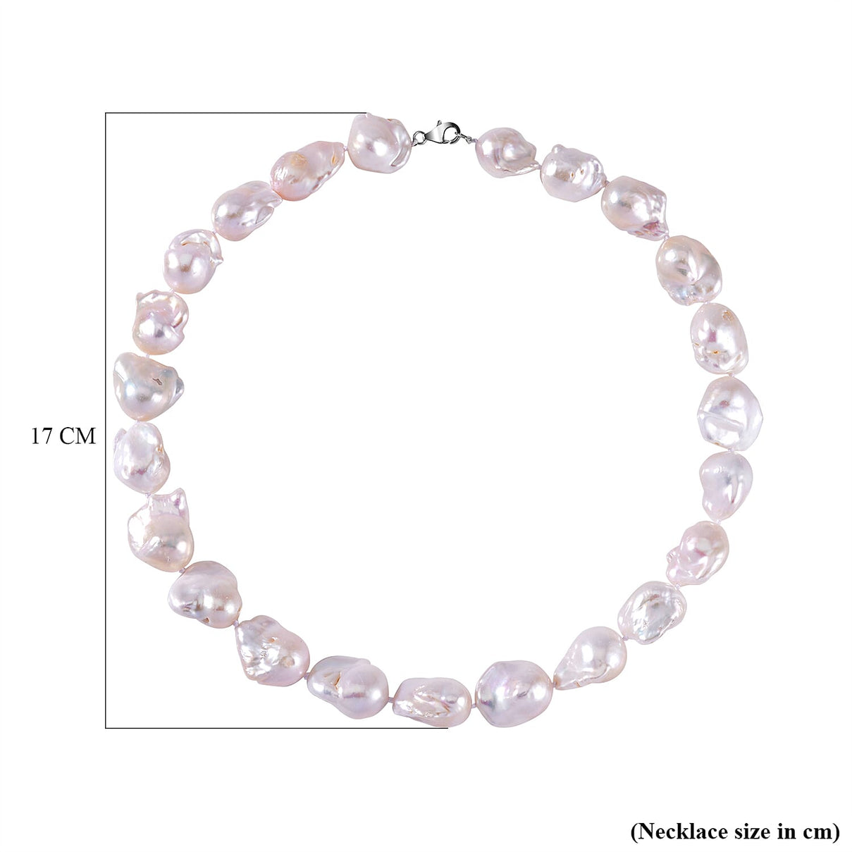 Limited Edition Rhapsody 950 Platinum AAAA Baroque Pearl Necklace (Size 20) 7627232 5
