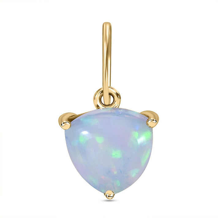 9K Yellow Gold AA Ethiopian Opal Pendant in Gold Wt. 0.25 grams, 0.750 Ct 7631277 1