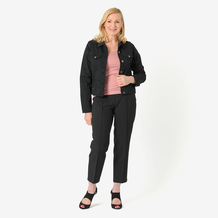 Tamsy Women Stretch Twill Trucker Jacket 7632519 2
