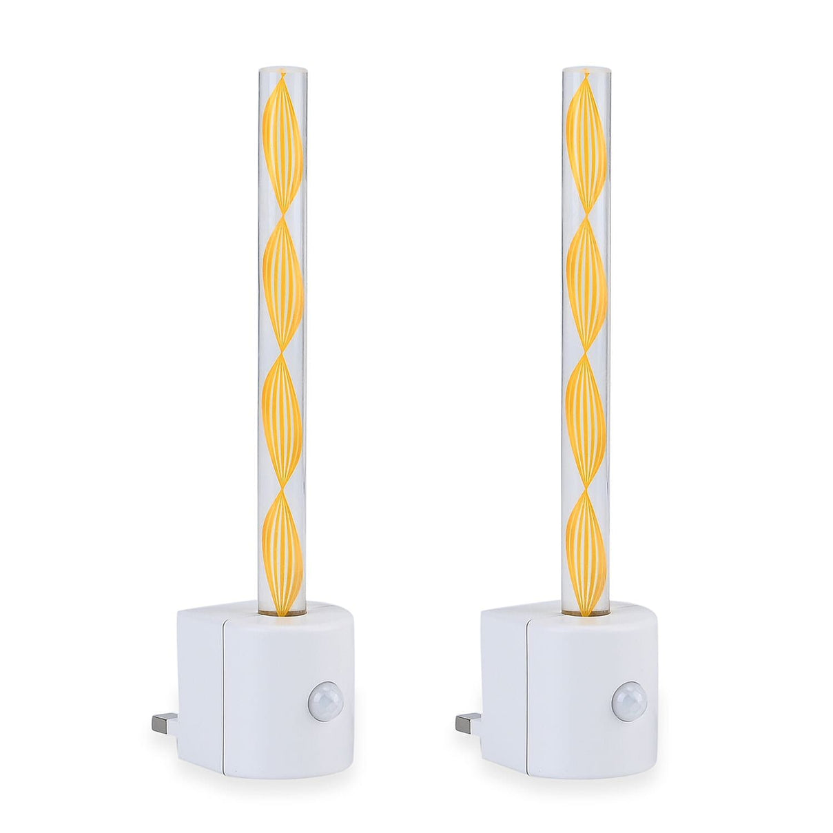Set of 2 Motion Sensor LED Night Light - Yellow 7633649 0