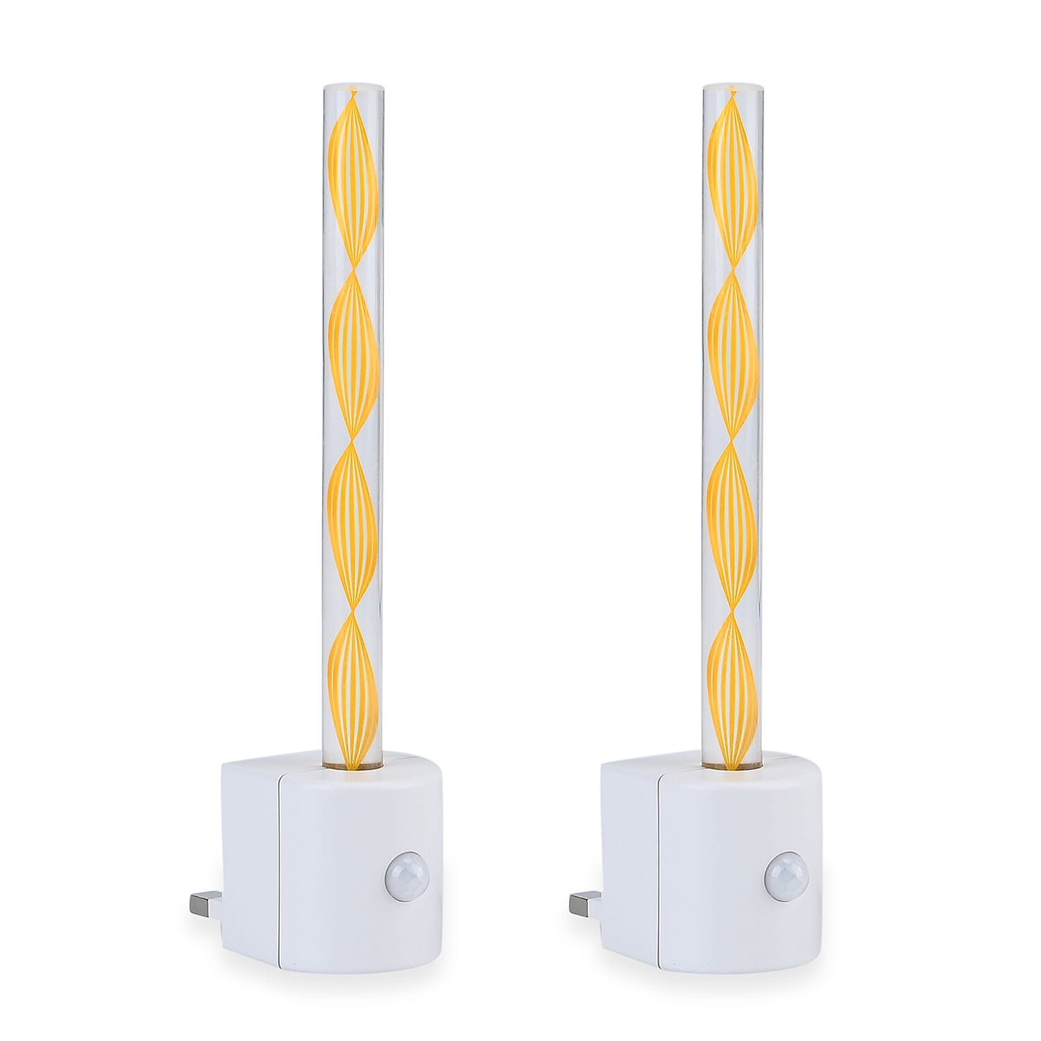 Set of 2 Motion Sensor LED Night Light - Yellow 7633649 0