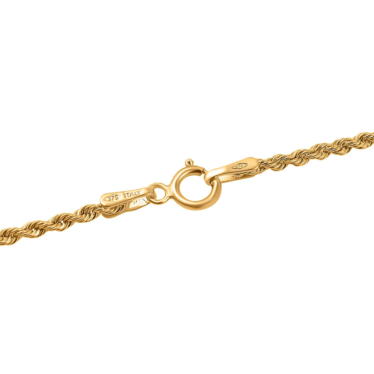 Maestro Collection - 9K Yellow Gold Infinity Ring Necklace (Size - 20) 7638409 3