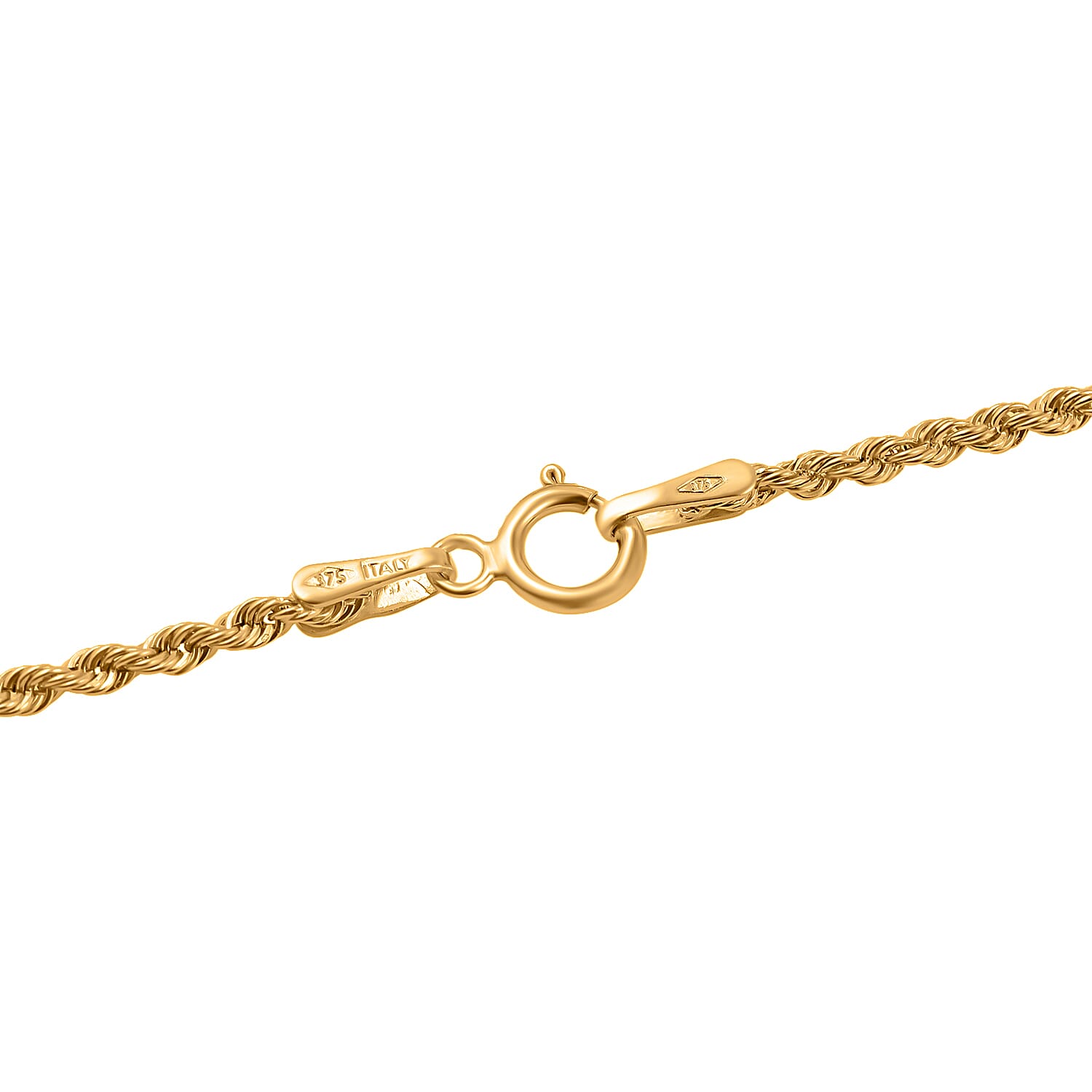 Maestro Collection - 9K Yellow Gold Infinity Ring Necklace (Size - 20) 7638409 3
