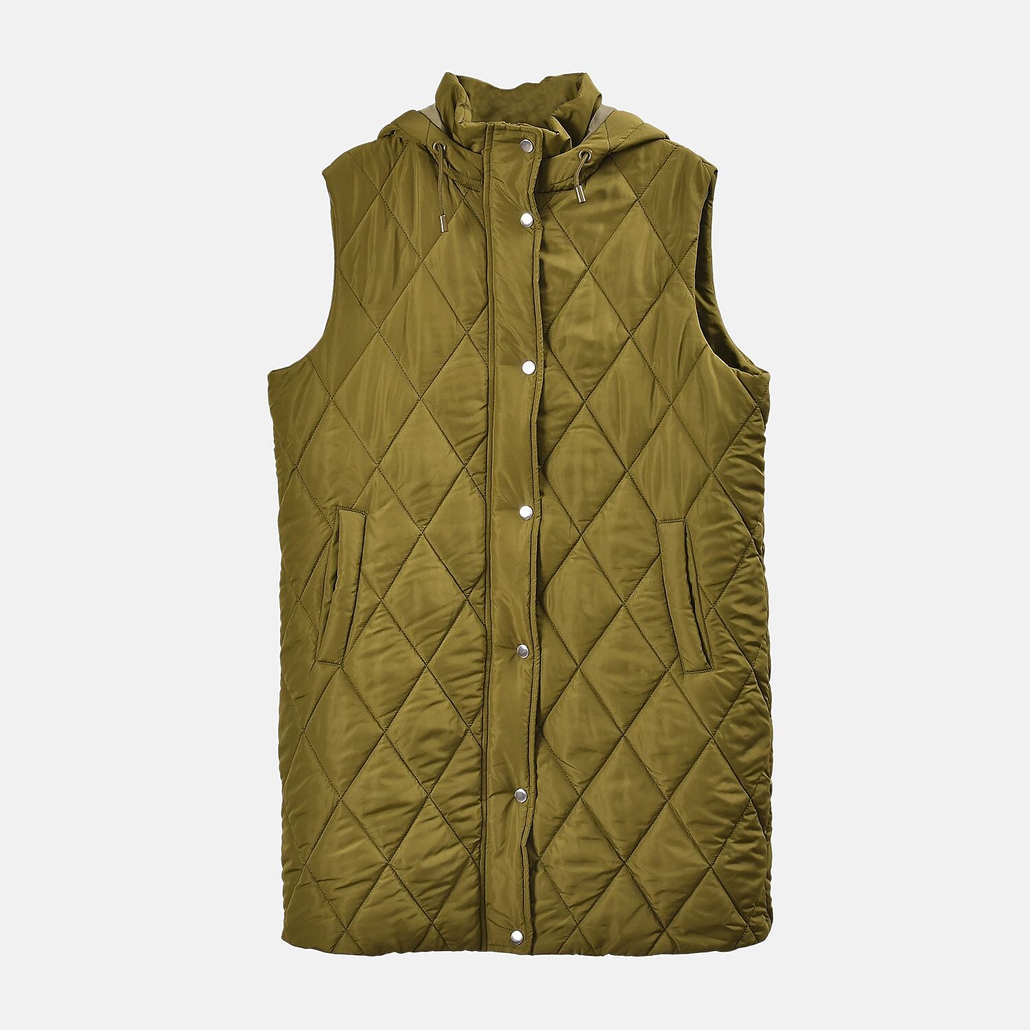 Tamsy Hoodie Puffer Gilet with 2 Side Pockets (L) 7638862 6