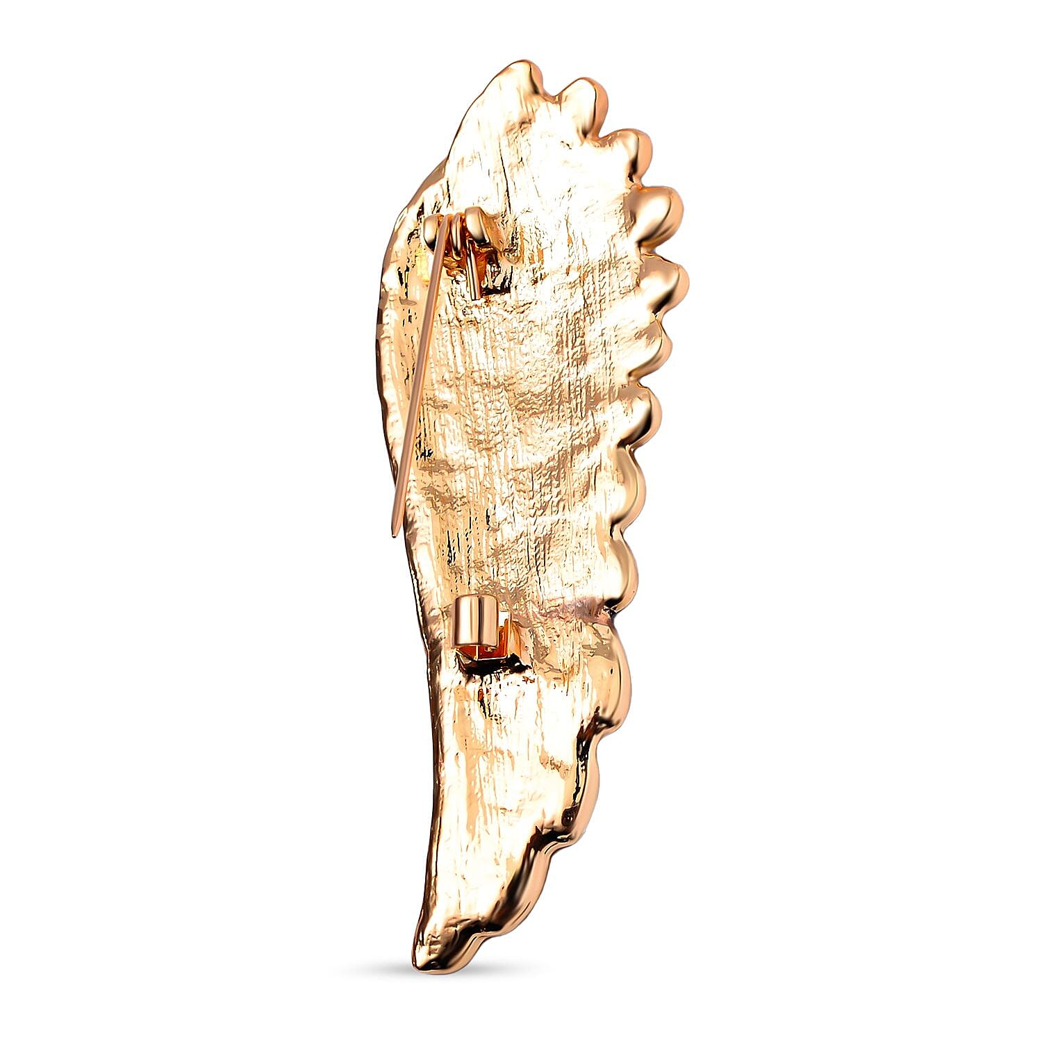 White Crystal Angel Wing Brooch 7639504 4