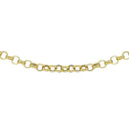 9K Yellow Gold Round Belcher Chain (Size - 20)