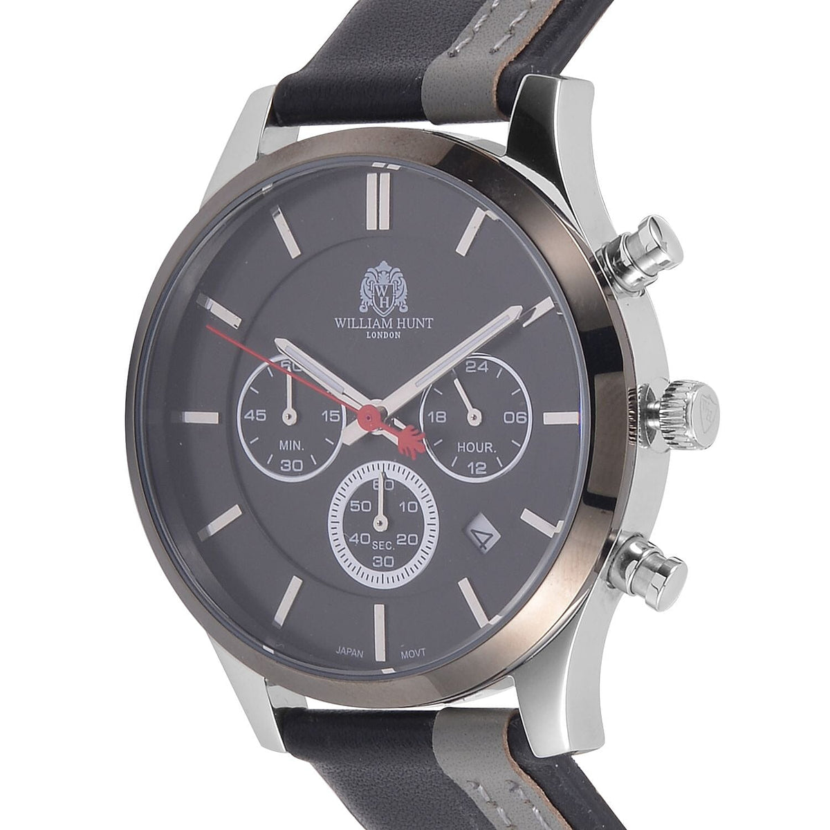 William Hunt Pure White Stainless Steel Watch 7656543 2