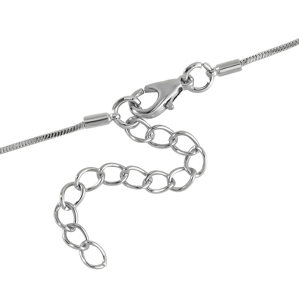 Black &amp; White Austrian Crystal Enamelled Teddy Necklace (Size - 28) 7665739 6