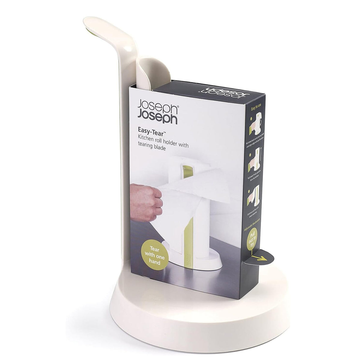 Easy-Tear Kitchen Roll Holder-White 7669212 0
