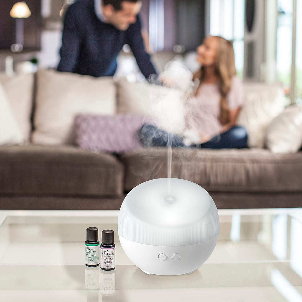 Homedics Ellia Colour Changing Dream Aroma Diffuser - White