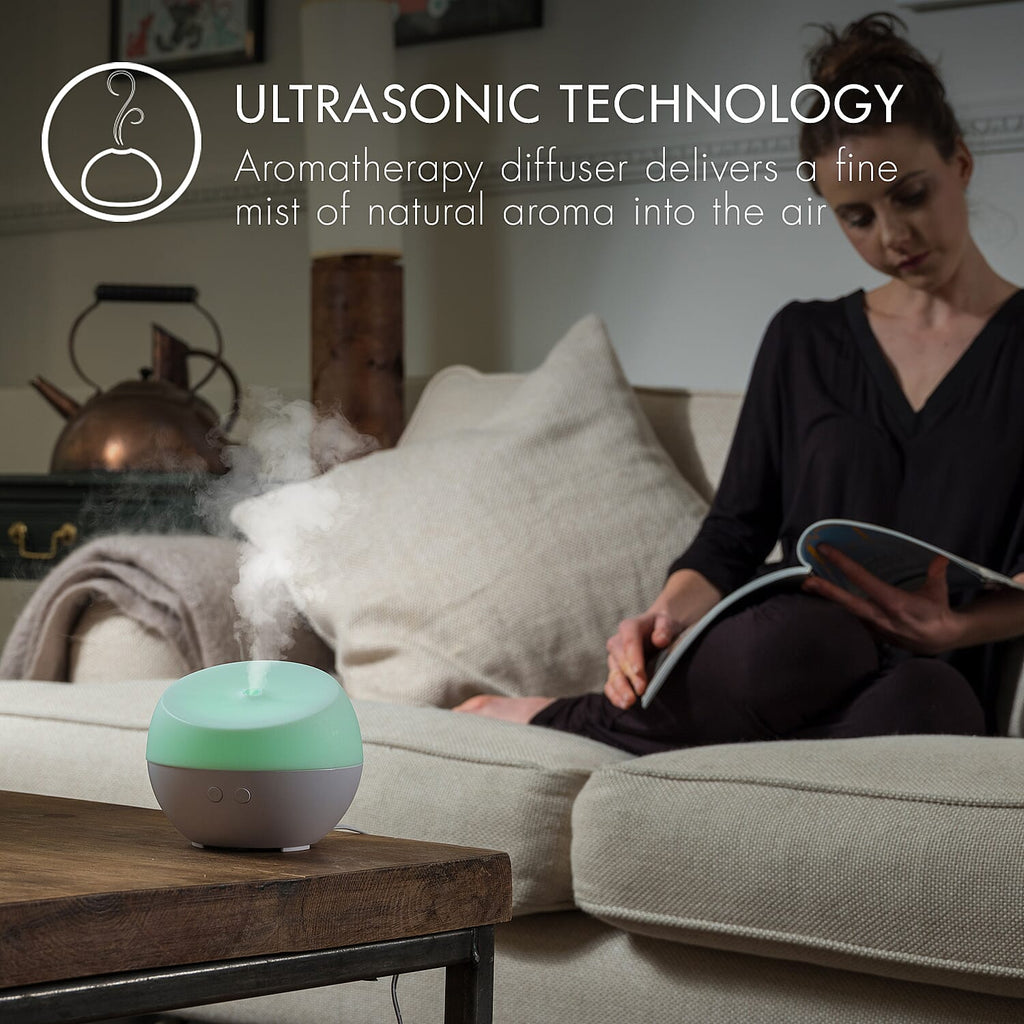 Homedics Ellia Colour Changing Dream Aroma Diffuser - White