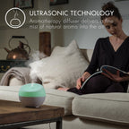 Homedics Ellia Colour Changing Dream Aroma Diffuser - White