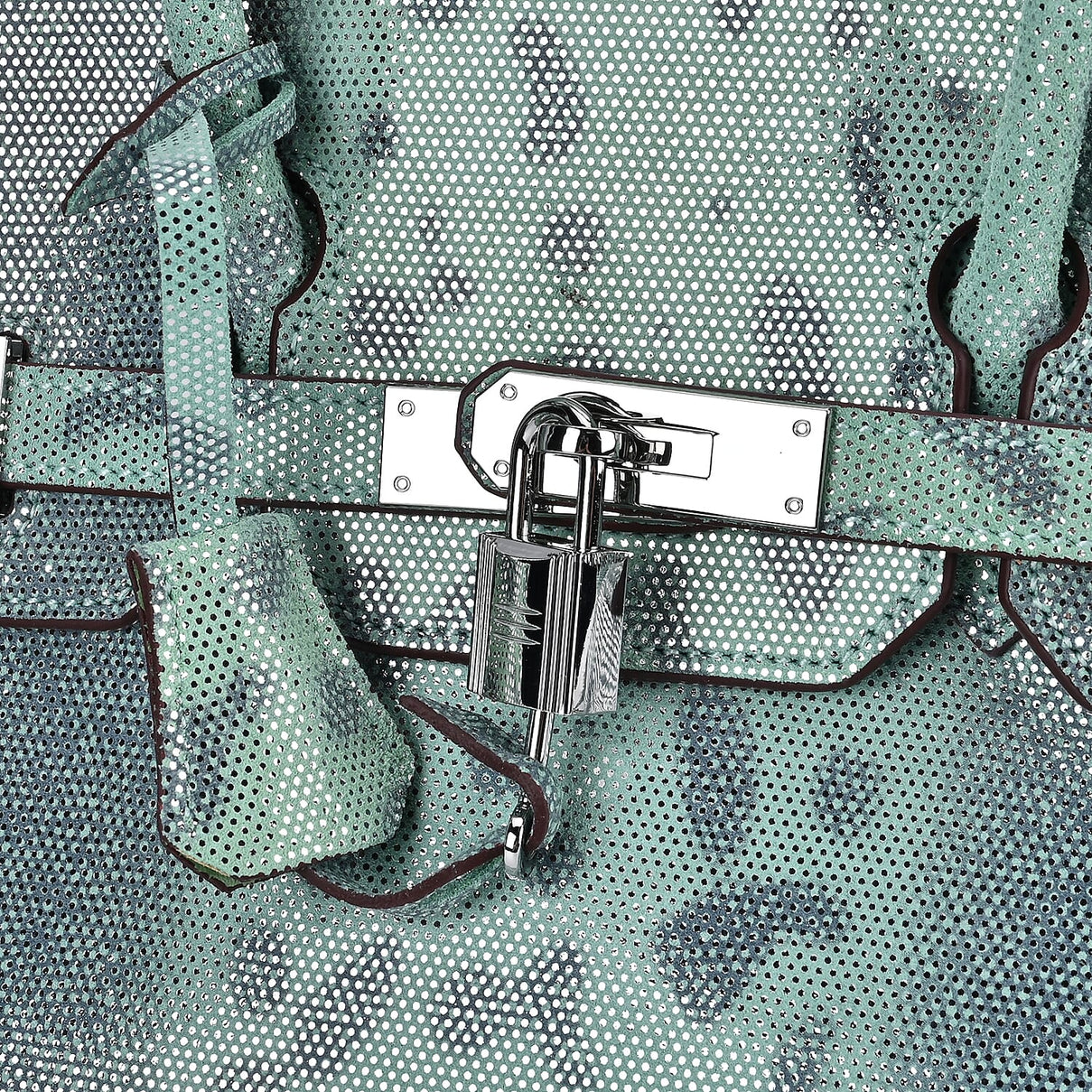 Designer Inspired - 100% Genuine Leather Snakeskin Pattern Crossbody Bag - Green 7673273 14