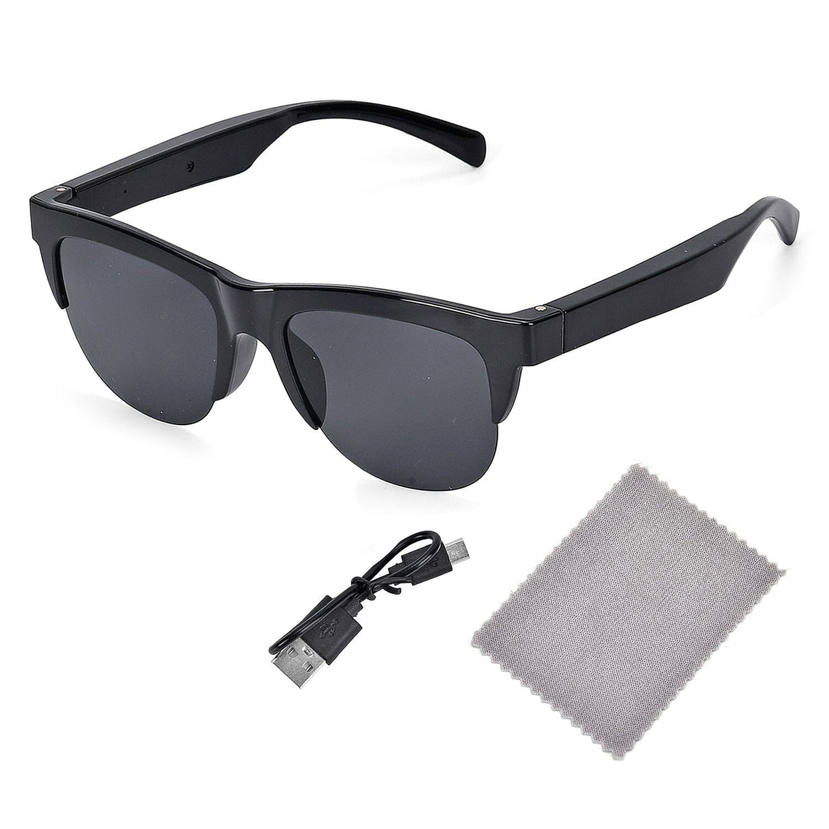 Smart Wireless Bluetooth Sunglasses - Black 7677522 0