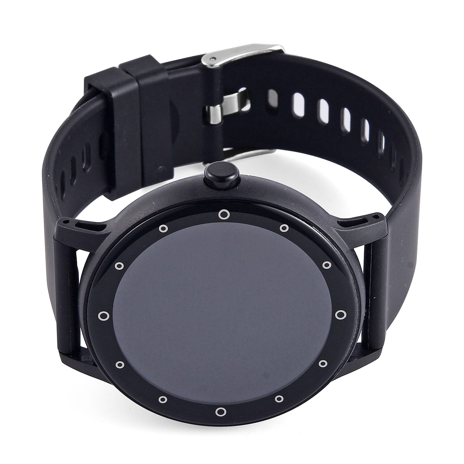 Watch Plus Smart Watch - Multi Face, with Steps, Sleep, Heart Rate, Blood, Spo2. Black Literal Dial and Black Silicone Strap 7678911 4