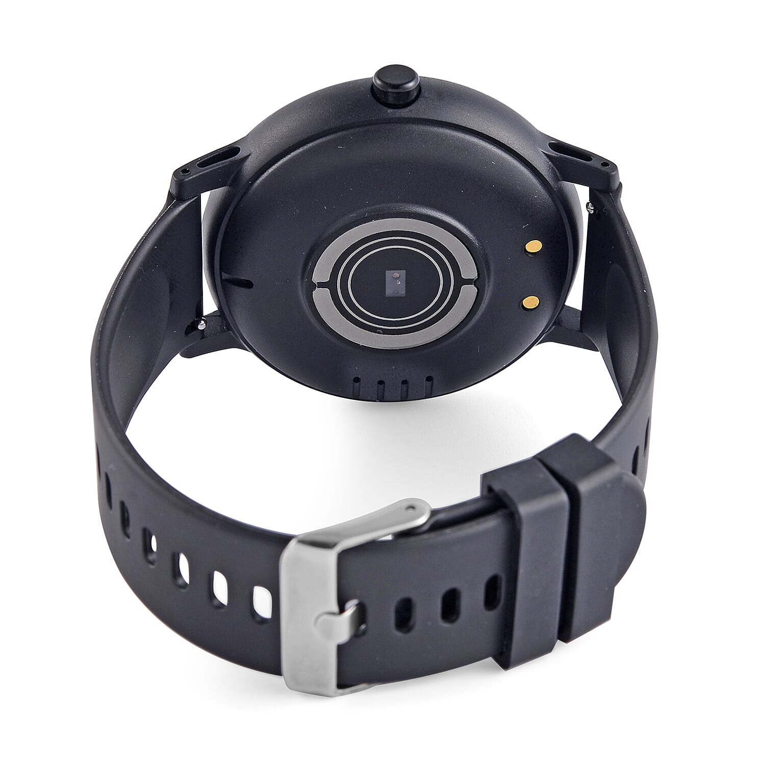 Watch Plus Smart Watch - Multi Face, with Steps, Sleep, Heart Rate, Blood, Spo2. Black Literal Dial and Black Silicone Strap 7678911 6