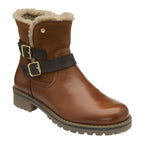 LOTUS Vermont Womens Leather Ankle Boots (Size 3) - Tan