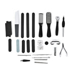 36 Piece Manicure Set - Black
