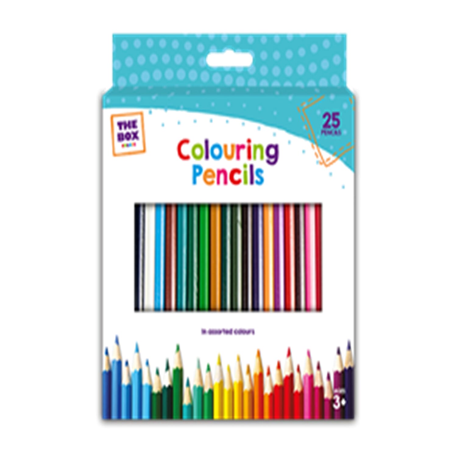 Pack of 25 Colouring Pencils 7686250 0