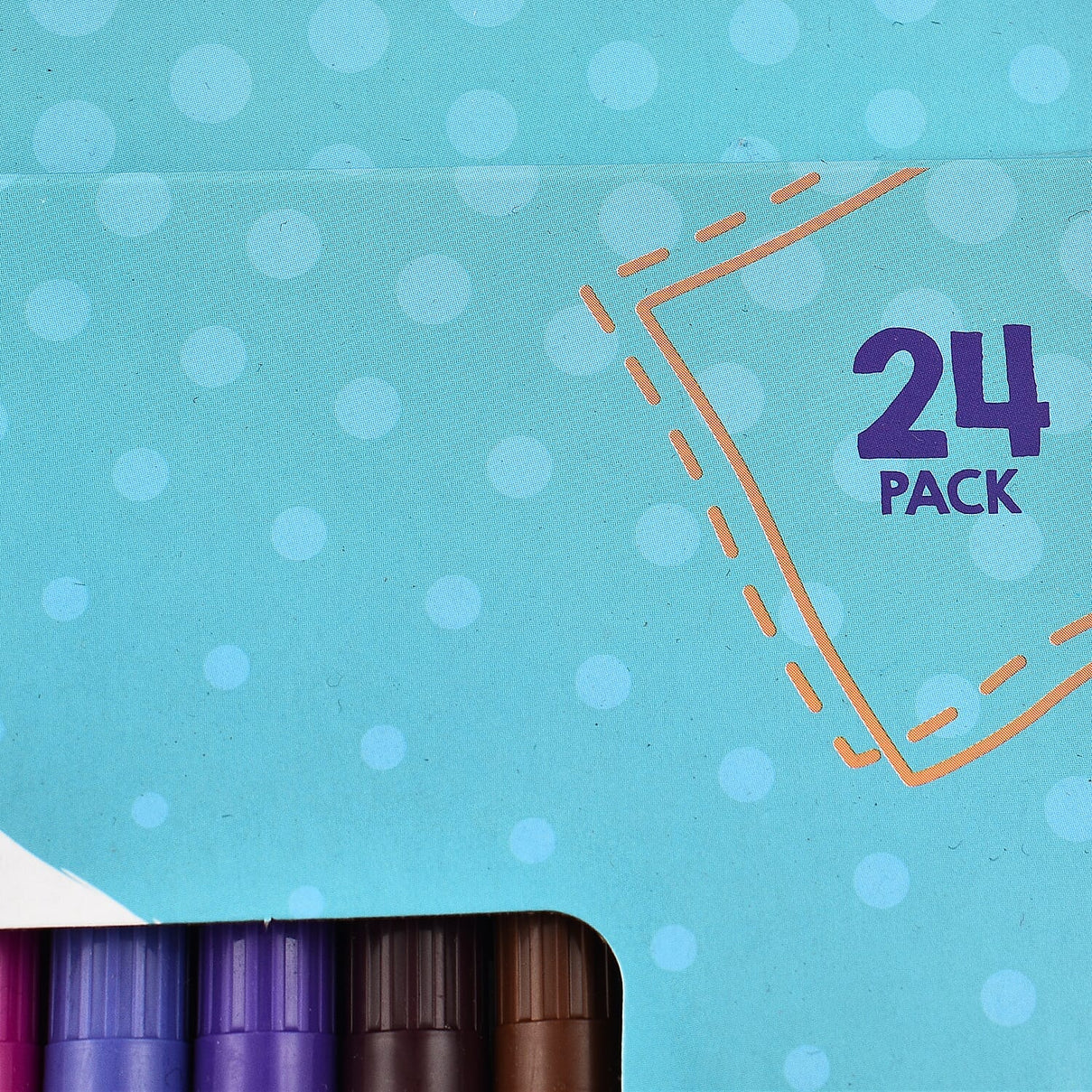 Pack of 24 Colouring Fibre Pens 7686256 3