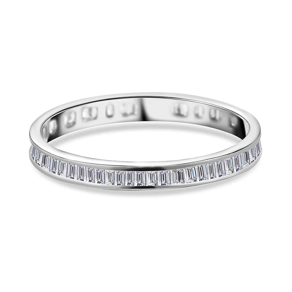 Signature Collection - 950 Platinum SGL Certified (I1-G-H)  Diamond Ring 0.50 Ct. 7687155 0