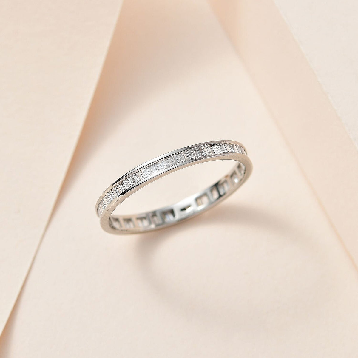 Signature Collection - 950 Platinum SGL Certified (I1-G-H)  Diamond Ring 0.50 Ct. 7687155 1