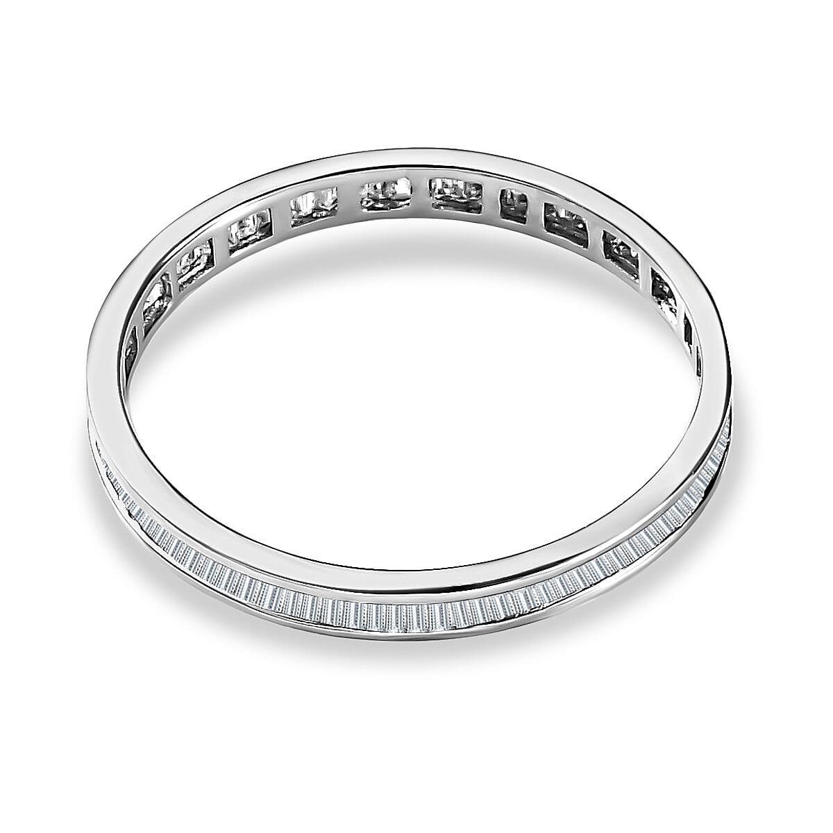 Signature Collection - 950 Platinum SGL Certified (I1-G-H)  Diamond Ring 0.50 Ct. 7687155 4