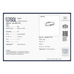 Signature Collection - 950 Platinum SGL Certified (I1-G-H)  Diamond Ring 0.50 Ct.