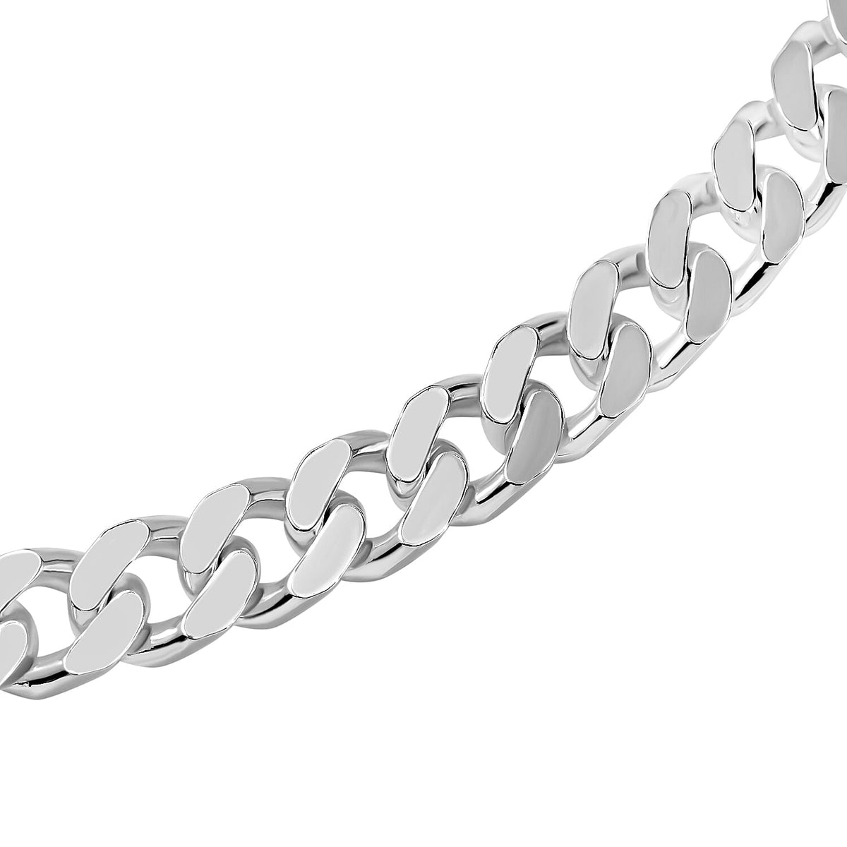 Vicenza Closeout - Sterling Silver Curb Necklace (Size - 22), Silver Wt 45.00 Gms 7687212 3