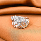 Royal Bali Collection - Sterling Silver Barong Ring, Silver Wt. 9.80 Gms