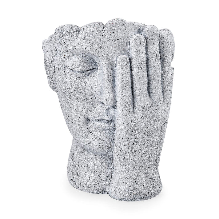 Decorative Pot and Planter (Size 32x29x35 cm) - Stone &amp; Stone 7697540 1
