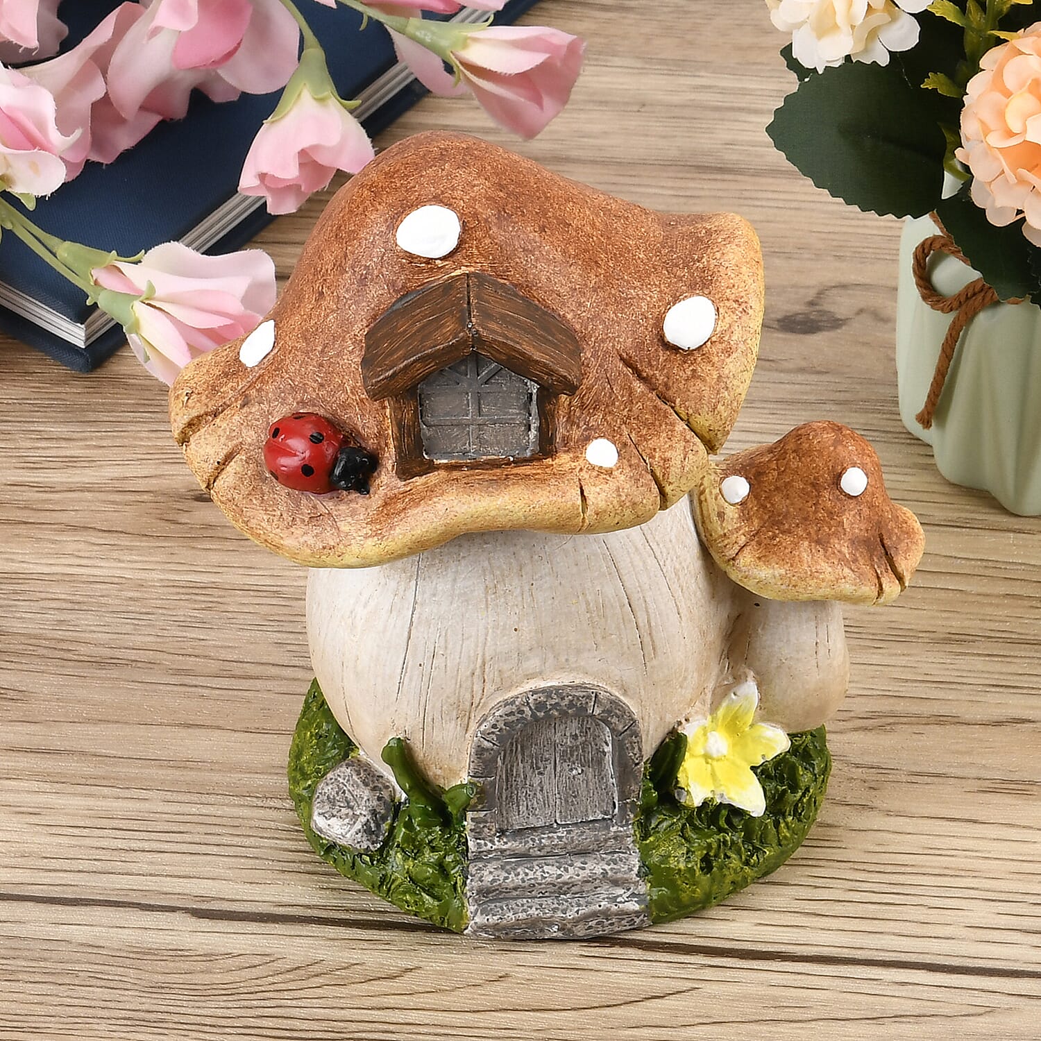 Mushroom Garden DÃ©cor - Brown 7705329 1