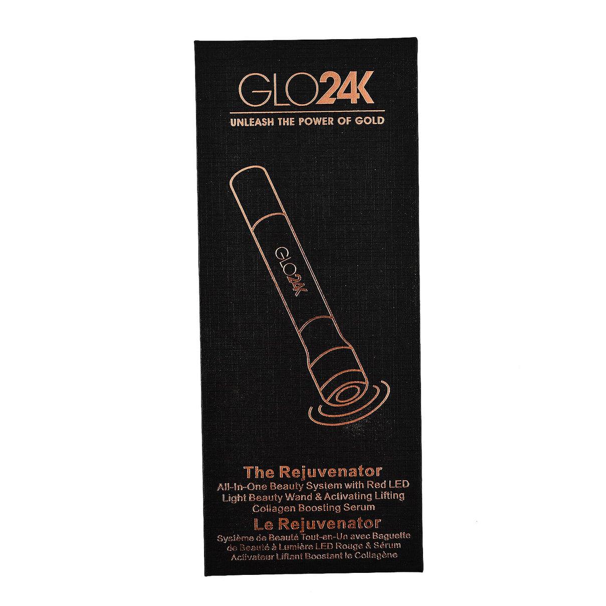 Glo24k The Rejuvenator- LED Beauty Wand - Collagen Serum 7707783 6