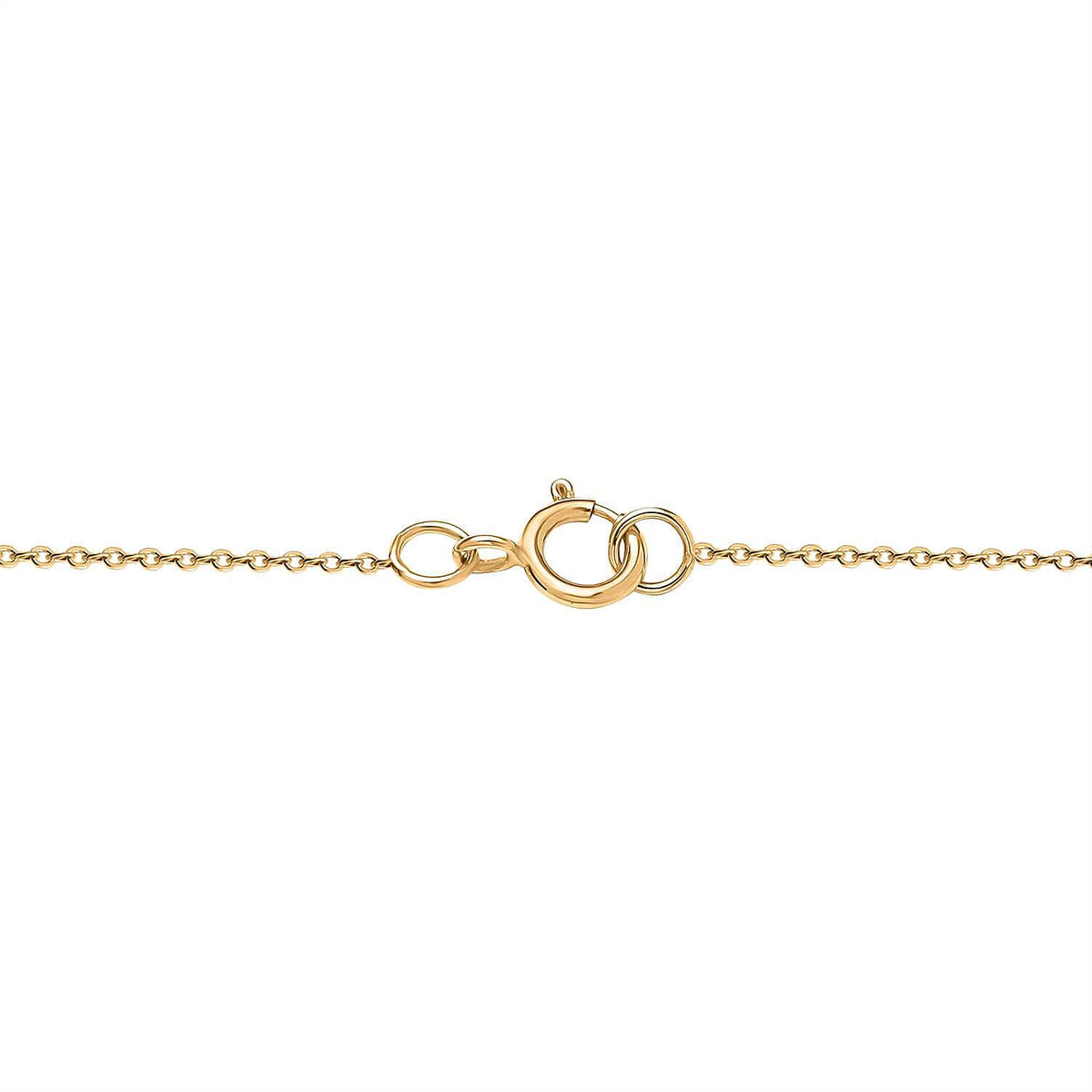 New York Closeout - Designer Inspired Diamond (I1-I2) Station Necklace in 14K Yellow Gold (Size - 18) 7709152 4