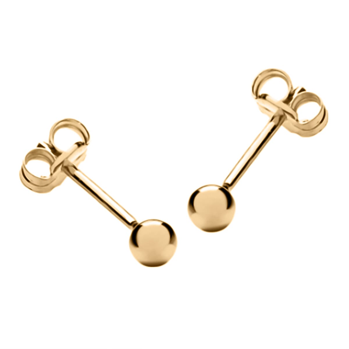Hatton Garden Close Out Deal - 9K Yellow Gold Ball Stud Earring 7712099 0